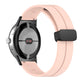 Solid-color Folding Buckle Silicone Watch Band, For Google Pixel Watch 5 / 4 / 3 / 2 / 1 41mm