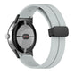 Solid-color Folding Buckle Silicone Watch Band, For Google Pixel Watch 5 / 4 / 3 / 2 / 1 41mm