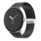 Solid-color Folding Buckle Silicone Watch Band, For Google Pixel Watch 5 / 4 / 3 / 2 / 1 41mm