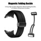 Solid-color Folding Buckle Silicone Watch Band, For Google Pixel Watch 5 / 4 / 3 / 2 / 1 41mm