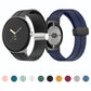 Solid-color Folding Buckle Silicone Watch Band, For Google Pixel Watch 5 / 4 / 3 / 2 / 1 41mm