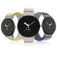Loop Silver Connector Nylon Watch Band, For Google Pixel Watch 5 / 4 / 3 / 2 / 1 41mm