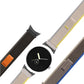Loop Silver Connector Nylon Watch Band, For Google Pixel Watch 5 / 4 / 3 / 2 / 1 41mm