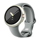 Frosted PC Frame Tempered Film Integrated Watch Protective Case, For Google Pixel Watch