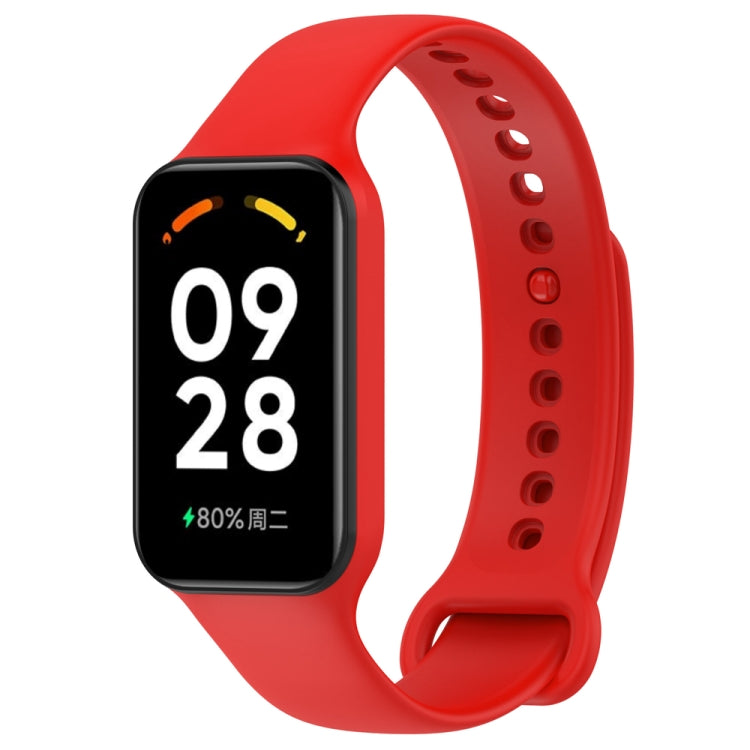 Solid Color Silicone Integrated Watch Band, For Redmi Band 2