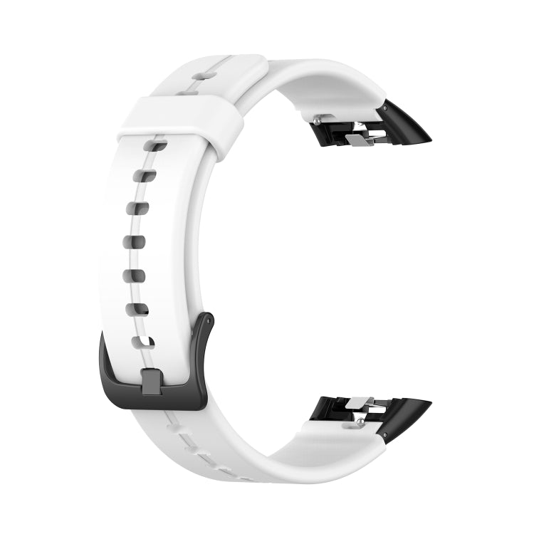 Solid Color Silicone Watch Band, For Honor Band 7