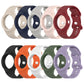 Leather Texture Silicone Integrated Watch Band, For Google Pixel Watch