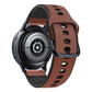Universal TPU Litchi Texture Leather Watch Band, 20mm, 22mm