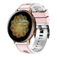 Universal Two Color Silicone Watch Band, 20mm, 22mm