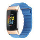 Magnetic Loop Leather Watch Band, For Fitbit Charge 5