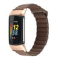 Magnetic Loop Leather Watch Band, For Fitbit Charge 5