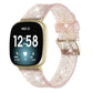 Universal Flash Powder TPU Watch Band, For Fitbit Versa 4 / Sense 2