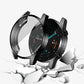 Black TPU all-inclusive watch case with clear screen and shockproof side protection