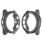 Gray translucent TPU watch case with raised bezel, for Garmin Fenix 5X