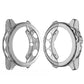 Clear translucent TPU watch case with raised bezel, for Garmin Fenix 5X