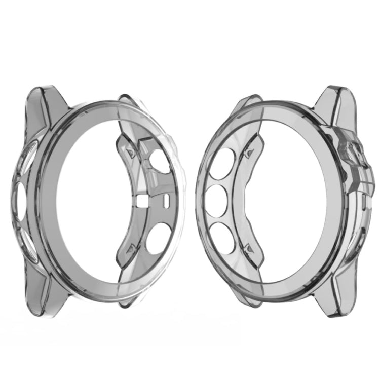 Clear translucent TPU watch case with raised bezel, for Garmin Fenix 5X