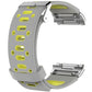 For Fitbit Ionic Two-tone Silicone Replacement Wrist Strap Watchband with Buckle & Connector