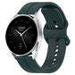 Universal Flat Head Groove Silicone Watch Band, 20mm, 22mm