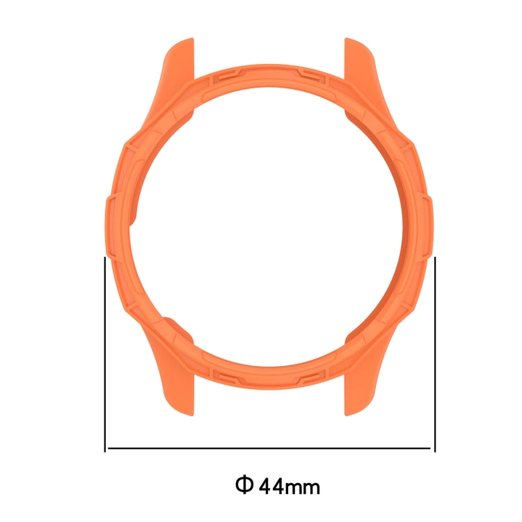 Orange watch case frame, 44mm inner fit measurement