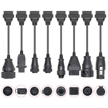 8 in 1 Truck TCS Auto Tool OBD2 Diagnostic Conversion Cable, 8 in 1 Truck Conversion Cable