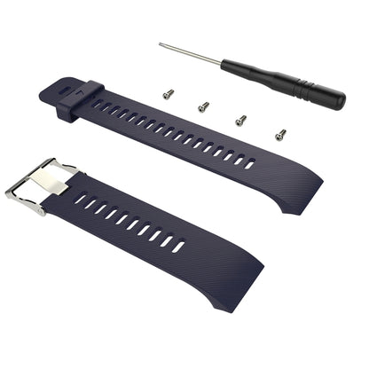 For Garmin Forerunner 30 / 35 Silicone Replacement Wrist Strap Watchband