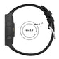 22mm Solid Color Silicone Watch Band, For Garmin Forerunner 265