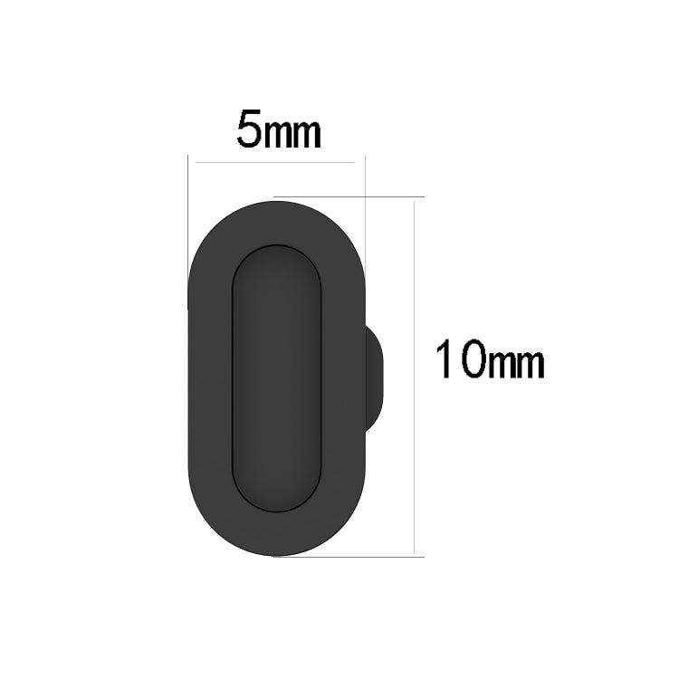 10pcs Watch Charging Port Universal Dust Plug, For Garmin Forerunner 265 / 265S / 965