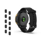 10pcs Watch Charging Port Universal Dust Plug, For Garmin Forerunner 265 / 265S / 965