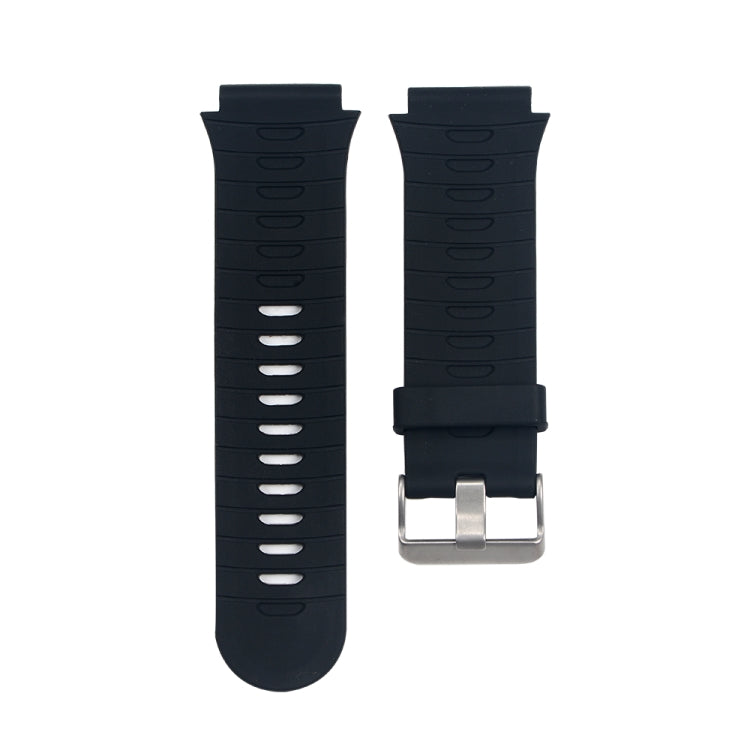 Replacement watchband for Garmin Forerunner 920XT, dark blue silicone strap with buckle clasp