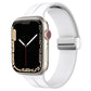 Magnetic Fold Clasp Silicone Watch Band, For Apple Watch Series 8&7 45mm, For Apple Watch Series 8&7 41mm