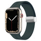 Magnetic Fold Clasp Silicone Watch Band, For Apple Watch Series 8&7 45mm, For Apple Watch Series 8&7 41mm