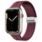 Magnetic Fold Clasp Silicone Watch Band, For Apple Watch Series 8&7 45mm, For Apple Watch Series 8&7 41mm