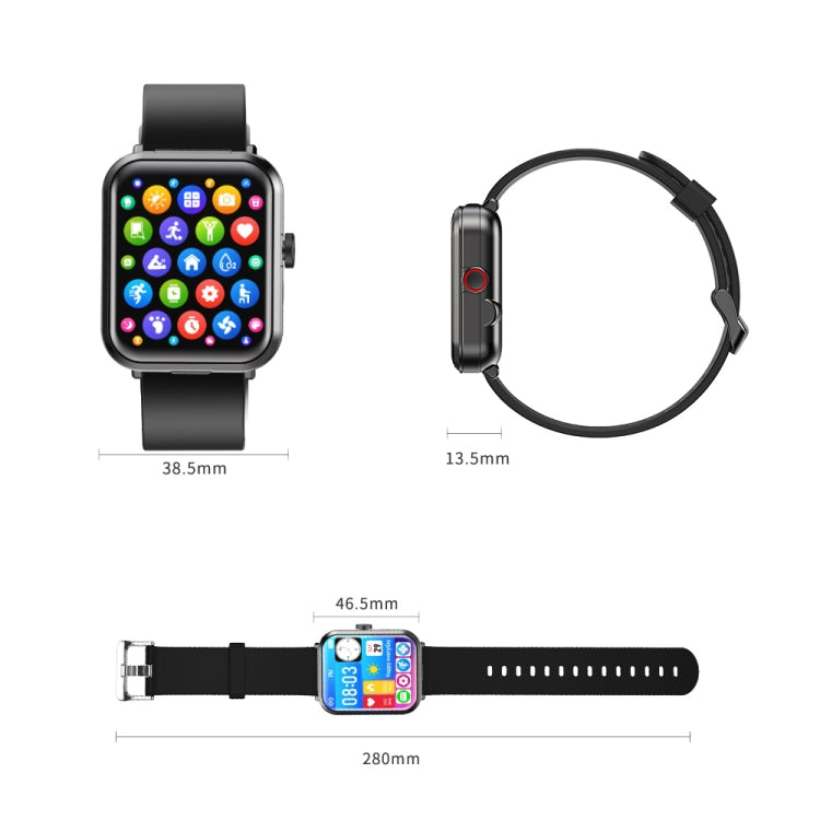 S6 TWS Earphone 1.91 inch Smart Bracelet Support Bluetooth Call / Health Monitoring