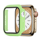 Shockproof PC+Tempered Glass Watch Protective Case, For Apple Watch Series 9 / 8 / 7 41mm, For Apple Watch Series 9 / 8 / 7 45mm