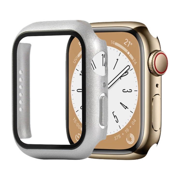 Shockproof PC+Tempered Glass Watch Protective Case, For Apple Watch Series 9 / 8 / 7 41mm, For Apple Watch Series 9 / 8 / 7 45mm