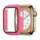 Shockproof PC+Tempered Glass Watch Protective Case, For Apple Watch Series 9 / 8 / 7 41mm, For Apple Watch Series 9 / 8 / 7 45mm