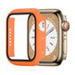 Shockproof PC+Tempered Glass Watch Protective Case, For Apple Watch Series 9 / 8 / 7 41mm, For Apple Watch Series 9 / 8 / 7 45mm