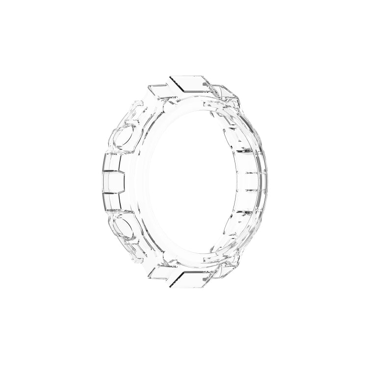 TPU watch case for Huami Amazfit T-Rex A1918, transparent white protective bezel
