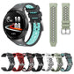 Set of silicone watch bands, perforated two-tone straps in multiple colors, for Huawei Watch GT 2e