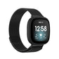 Milanese Magnetic Metal Weave Watchband, For Fitbit Versa 4 / 3