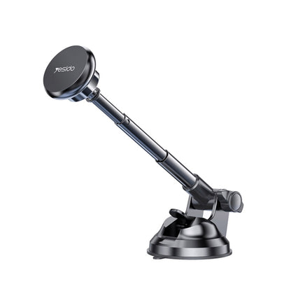Yesido telescopic magnetic phone holder with suction base for windshield mounting