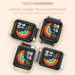 TPU watch strap connectors with metal pins, shown with smart watch cases
