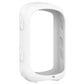 White silicone protective case with empty screen cutout, grippy side panels