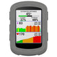 Gray silicone protective case with clear screen window for bike GPS