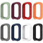 Silicone protective case colors: green, maroon, red, orange, gray, navy, white, black