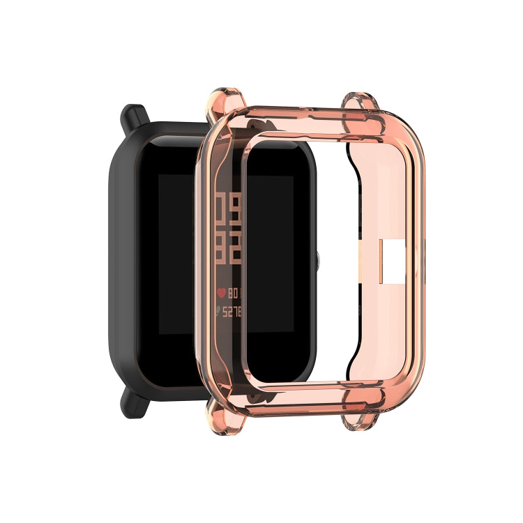 For Amazfit Bip Lite Version 1S / Bip S Transparent TPU Watch Protective Case