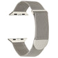 Starlight Milanese mesh magnetic watch band with metal clasp, for 38mm Apple Watch