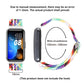 Colorful braided nylon watch band with metal clasp for smartwatch