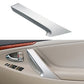 Silver/gray inside door handle cover for Toyota Camry, interior trim panel