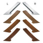 Woodgrain inside door handle cover set, L and R for Toyota Camry